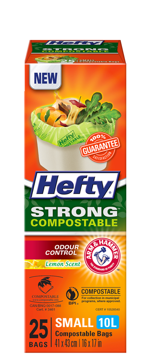 Hefty Strong Compost 10L