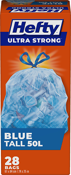 Blue & Clear Bags