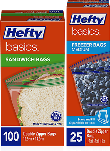 Hefty Difference Basics Packs