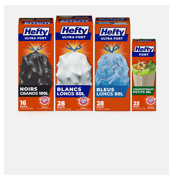 Sacs à déchets Hefty