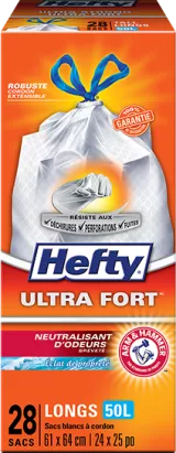 Ultra Fort™ 50L 28 unités