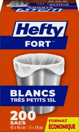 15L 200 sacs Très Petits